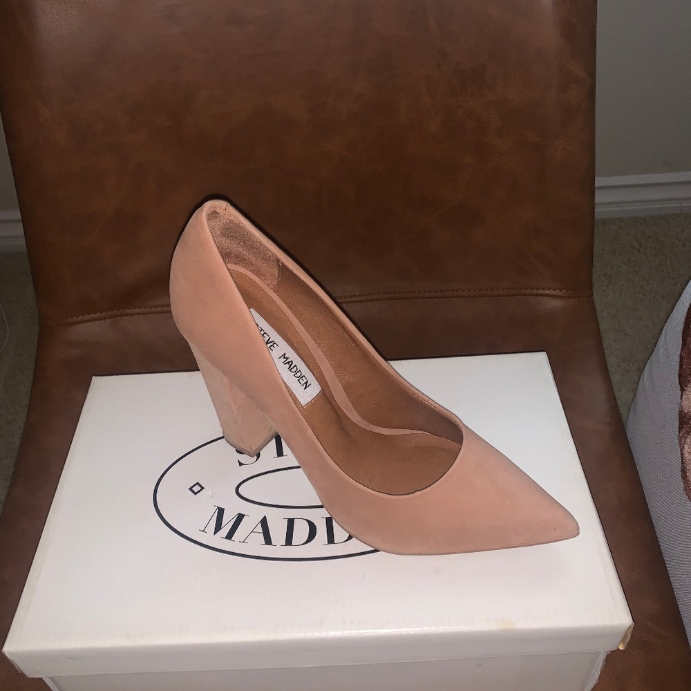 Suede Heels